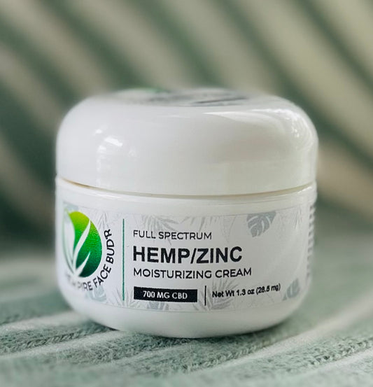 Hemp (700 MG) /Zinc Mosturizing Face Bud'r