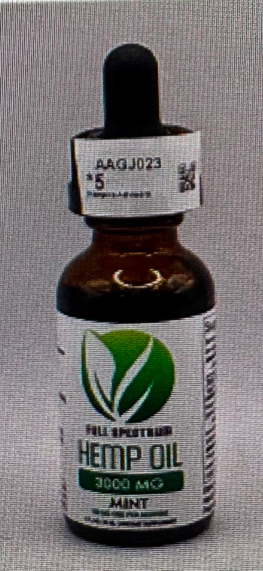 3000 MG Hemp Tincture
